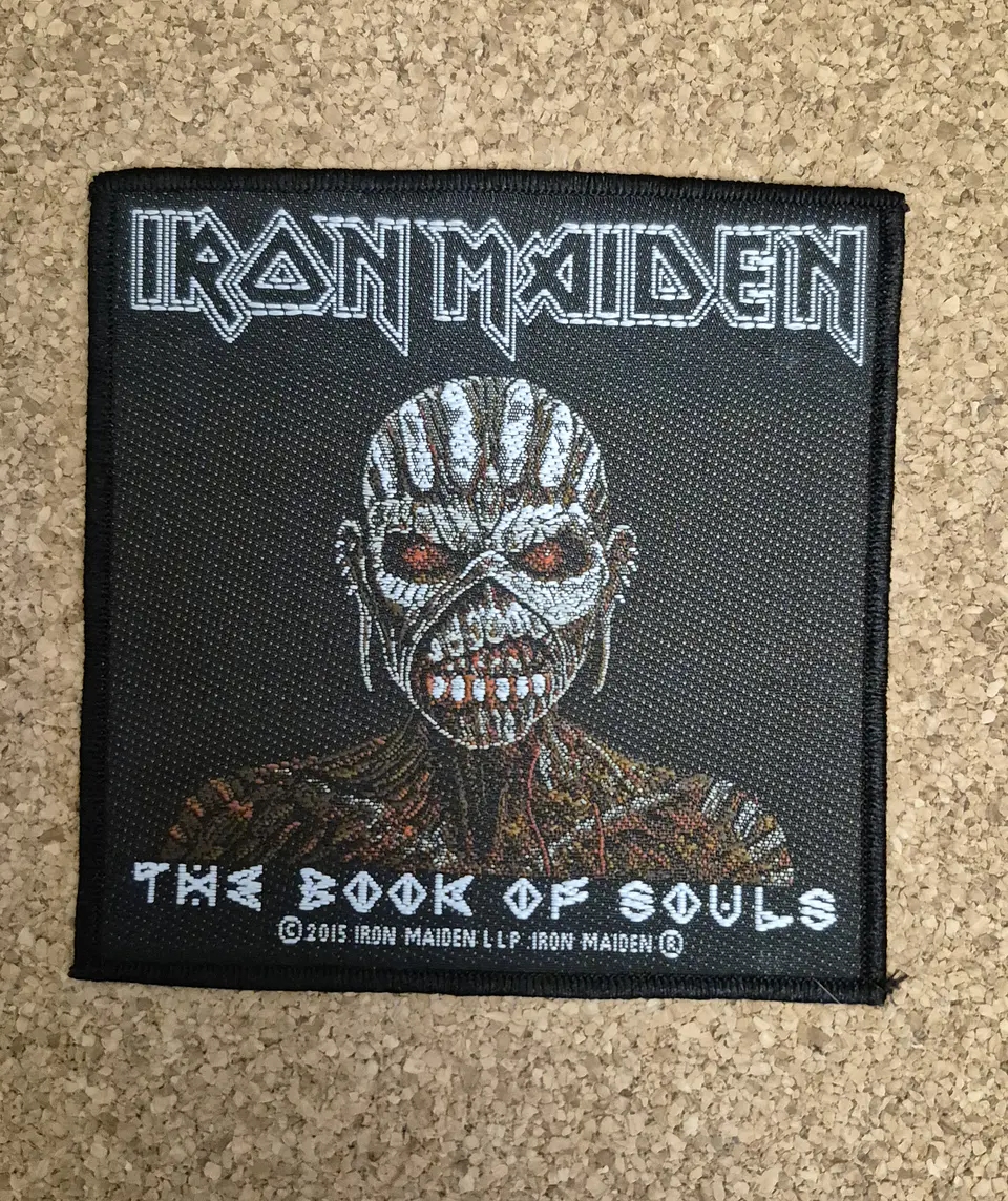 Iron Maiden Patch - The Book of Souls Woven (Sew-on) 1