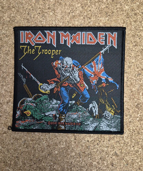 Iron Maiden Patch - The Trooper Woven (Sew-on)