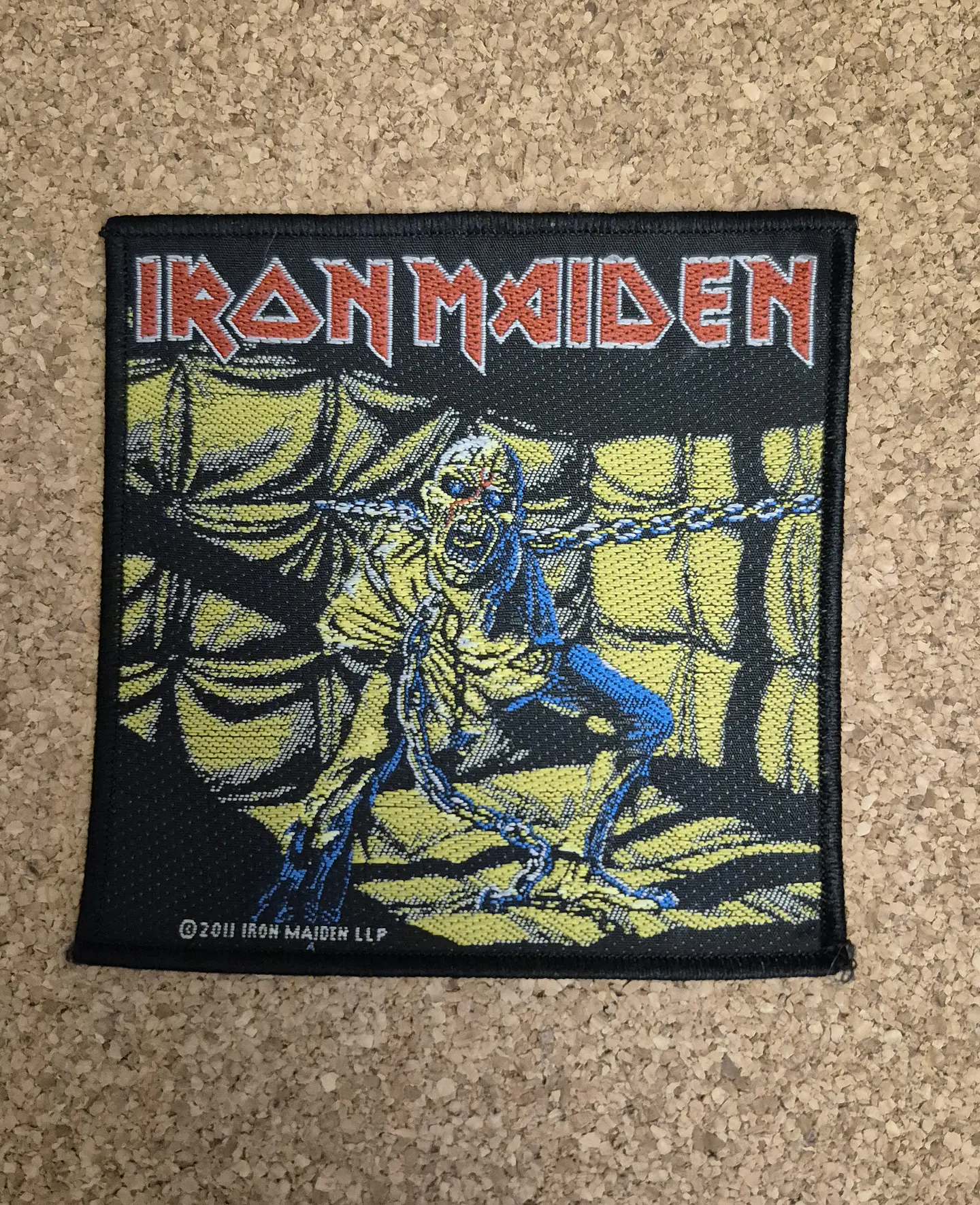 Iron Maiden Patch - Piece of Mind Woven (Sew-on) 1