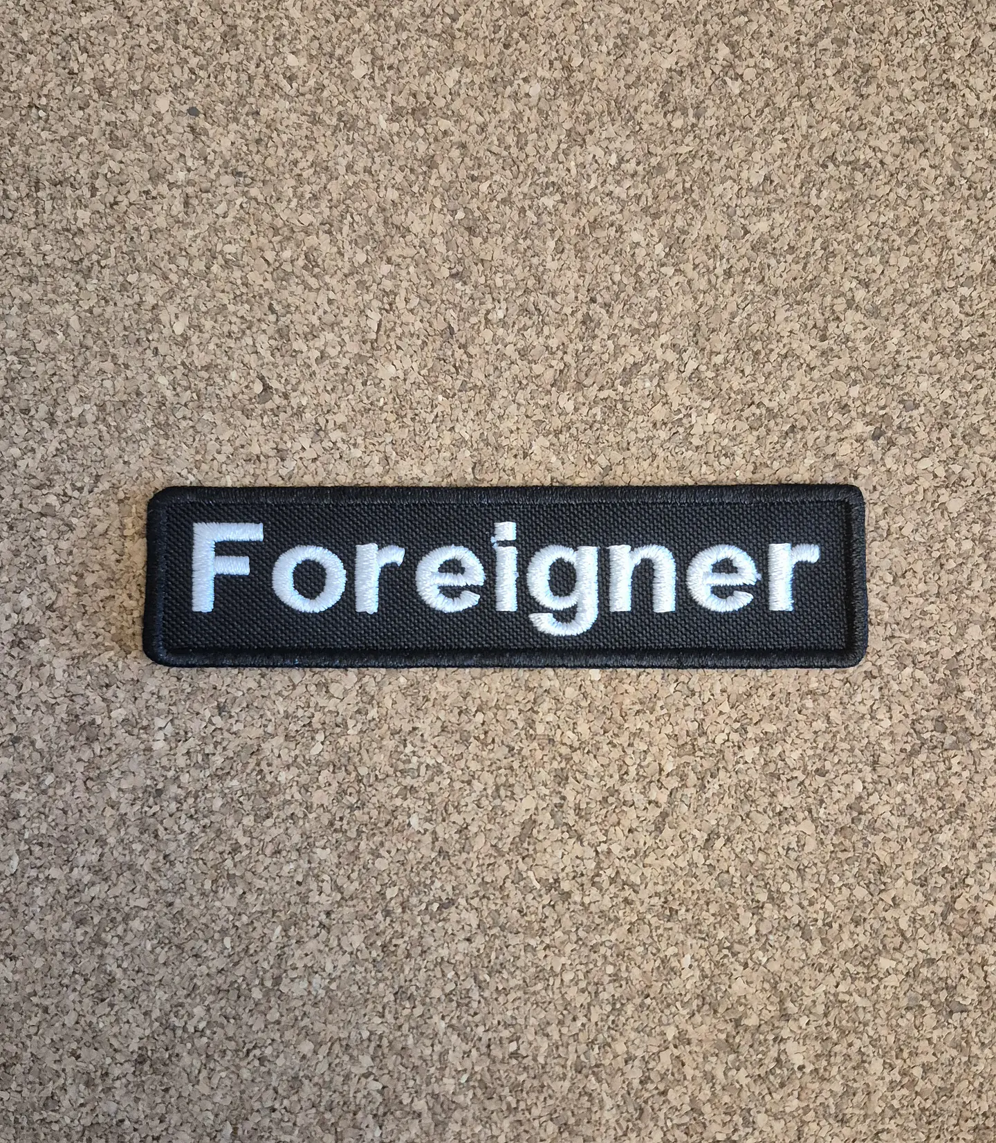 Foreigner - Patch - Embroidered (Iron-on) 1