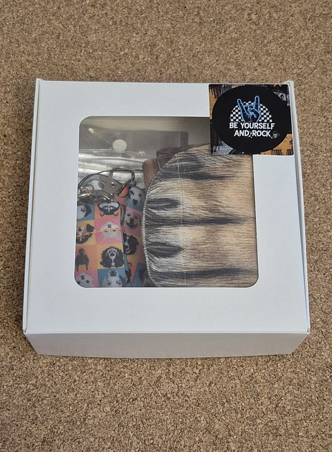 Dog Paw Socks & Lanyard Set - Limited Edition