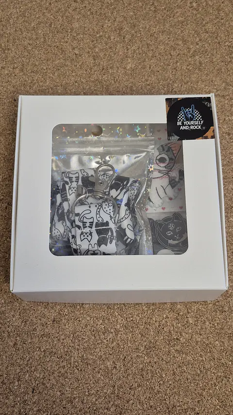 Cat Lanyard, Pins & Patch Set - Special Price