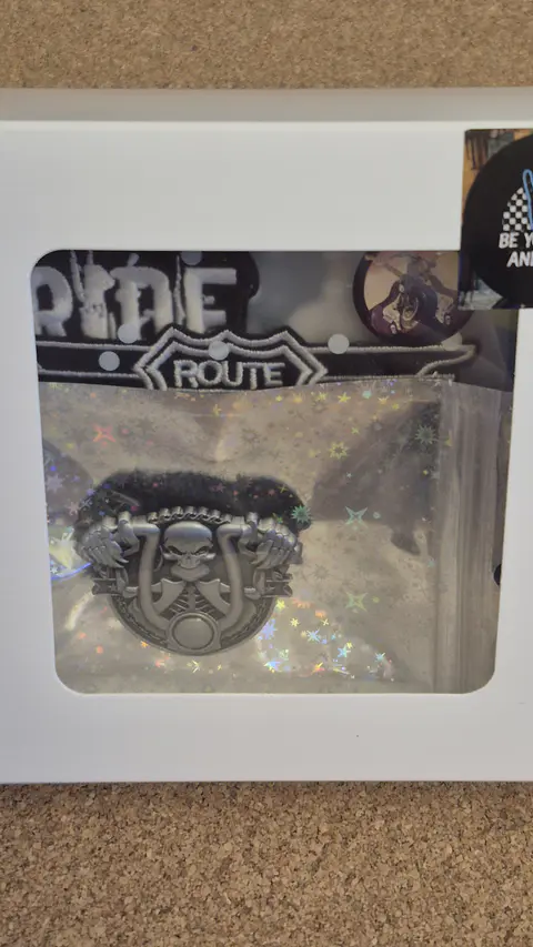 Motorcycle Pin & Patches Set - Special Price