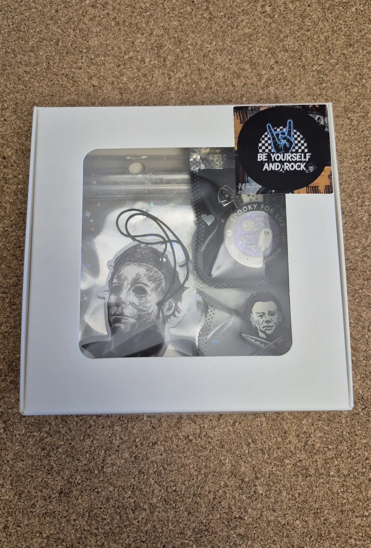 Michael Myers Car Fragrance & 3 Pins Set - Special Price 1
