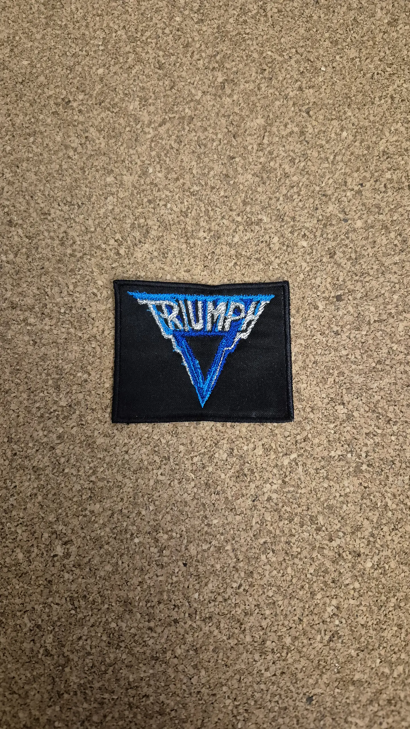 ​Triumph - Compact Patch / Filler Patch - Embroidered (Sew-On) 1