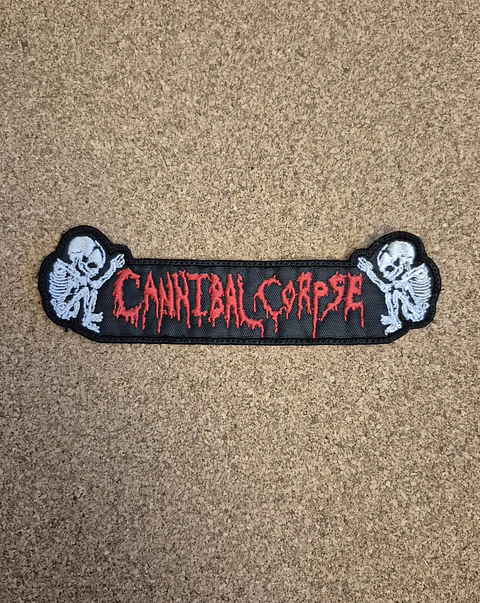 Cannibal Corpse - Skeletons Logo Patch - Embroidered (Sew-On)
