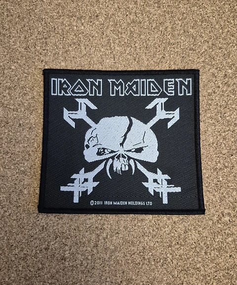 Iron Maiden - The Final Frontier Skull - Woven Patch (Sew-On)