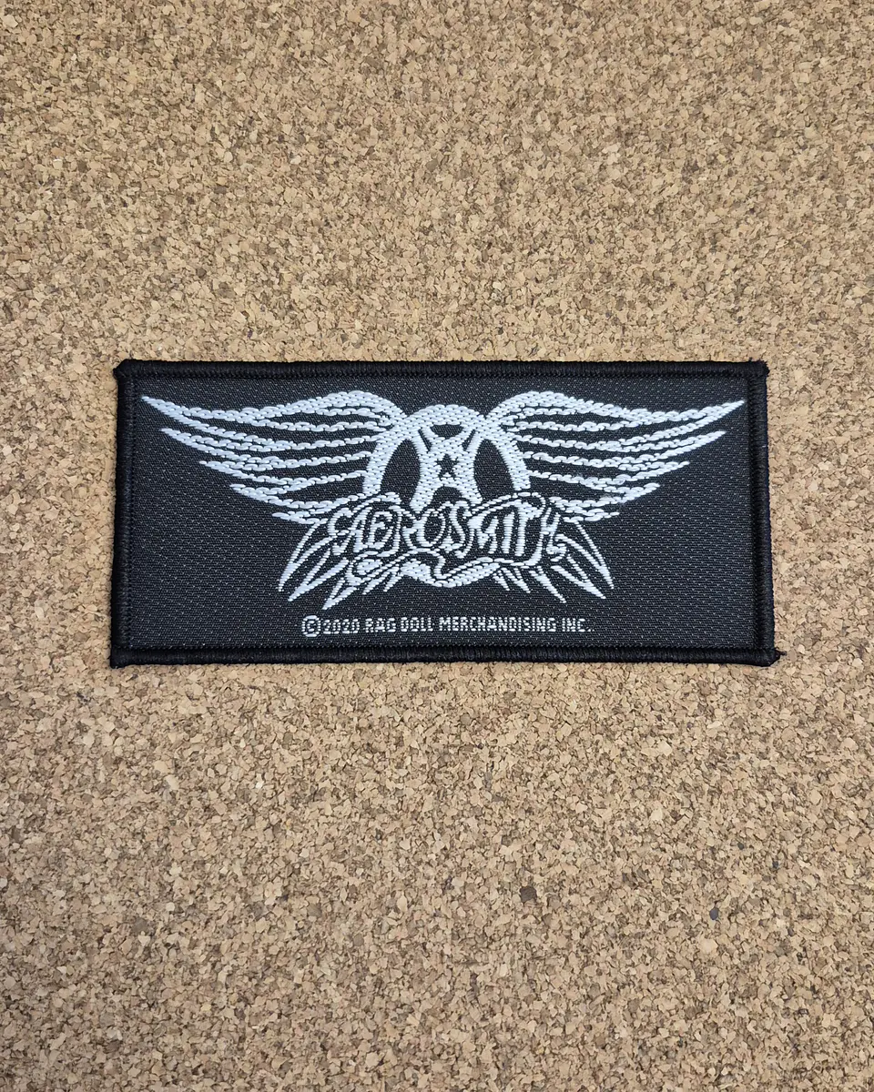 Aerosmith - Wings Logo - Woven Patch (Sew-On) 1