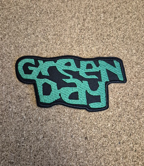 Green Day Logo Patch - Embroidered (Iron-on) 