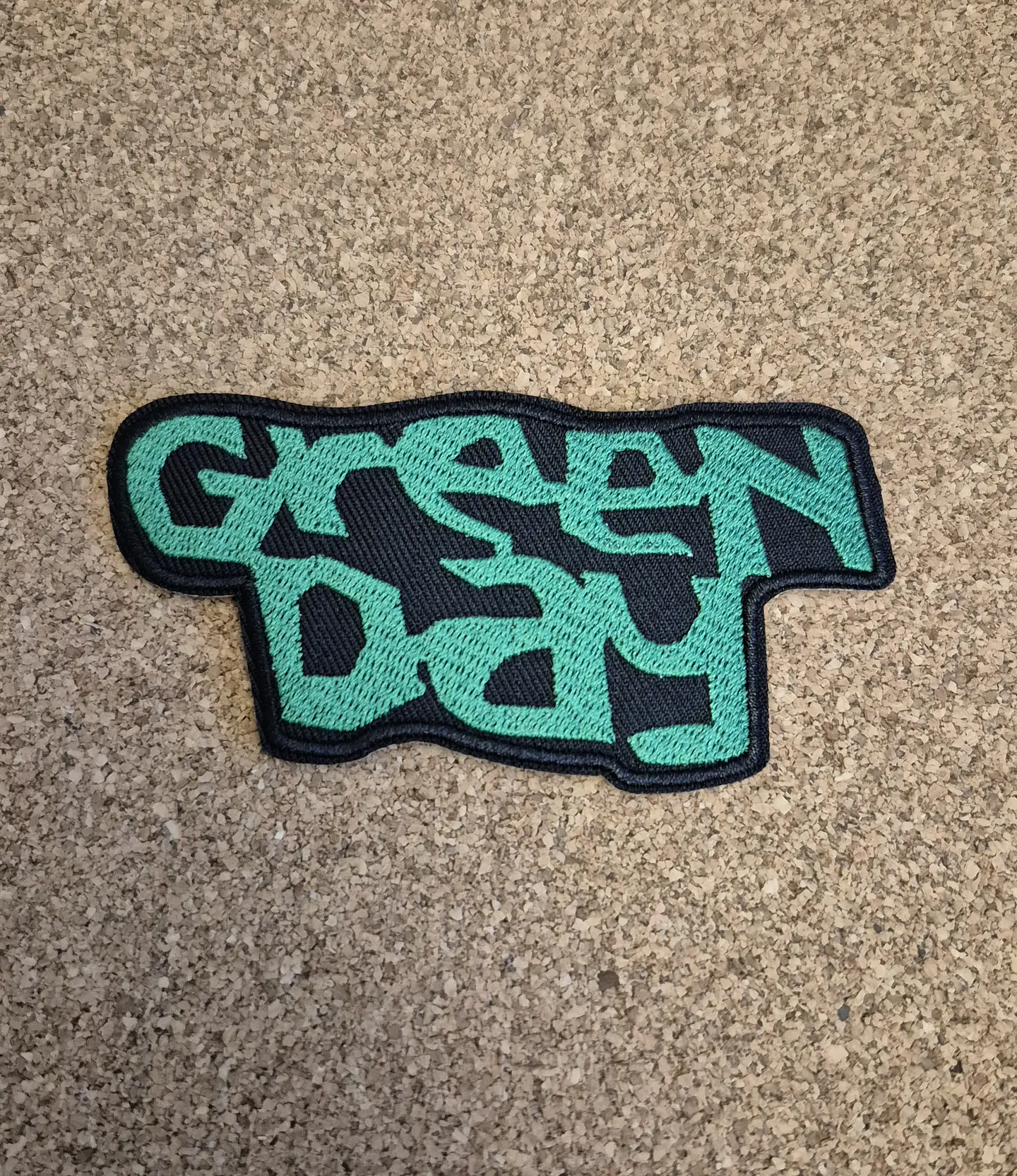 Green Day Logo Patch - Embroidered (Iron-on)  1