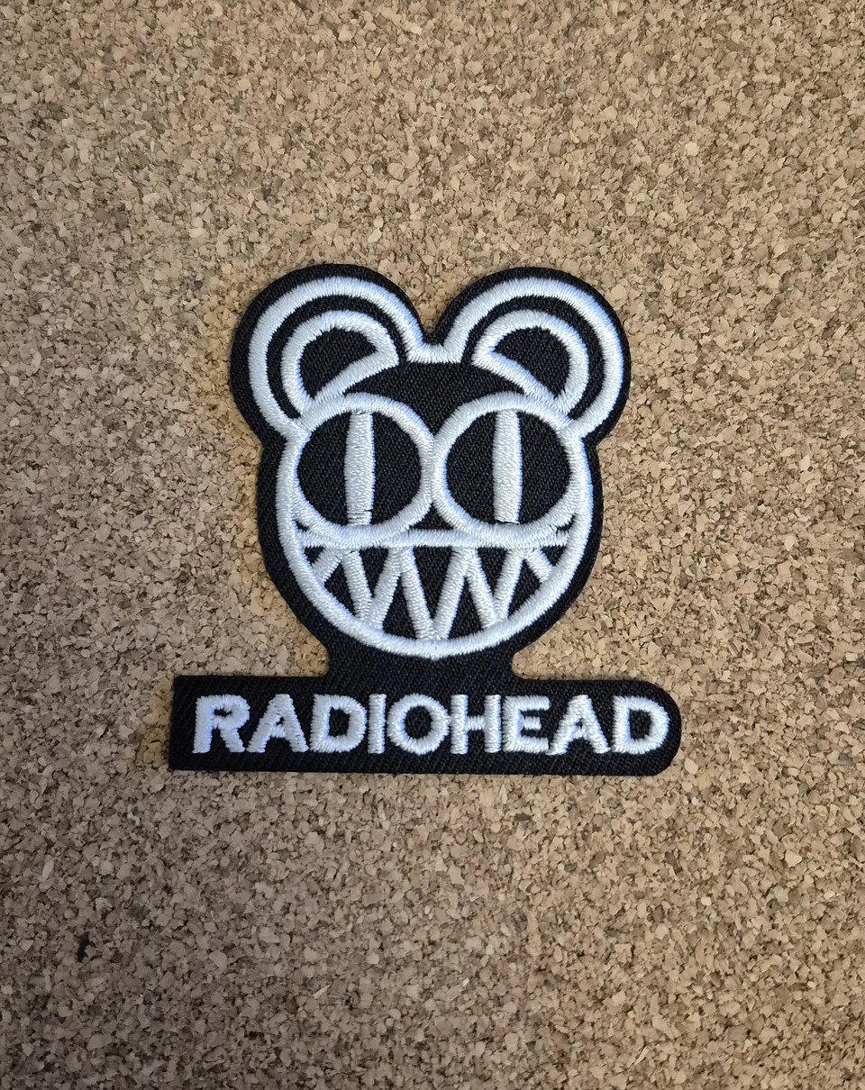 Radiohead Patch - Embroidered (Iron-on) 1