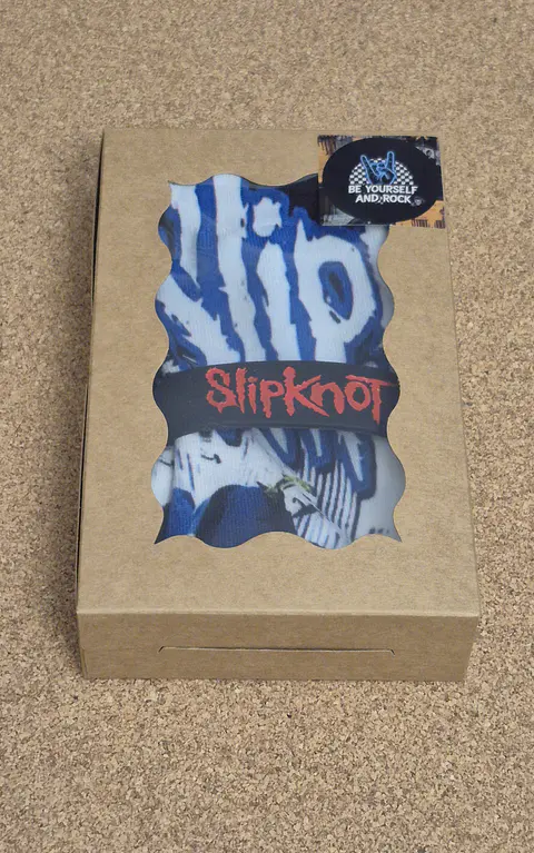 Slipknot Socks & Wristband Set - Special Price