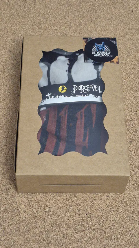 Pierce the Veil Socks & Wristband Set - Special Price