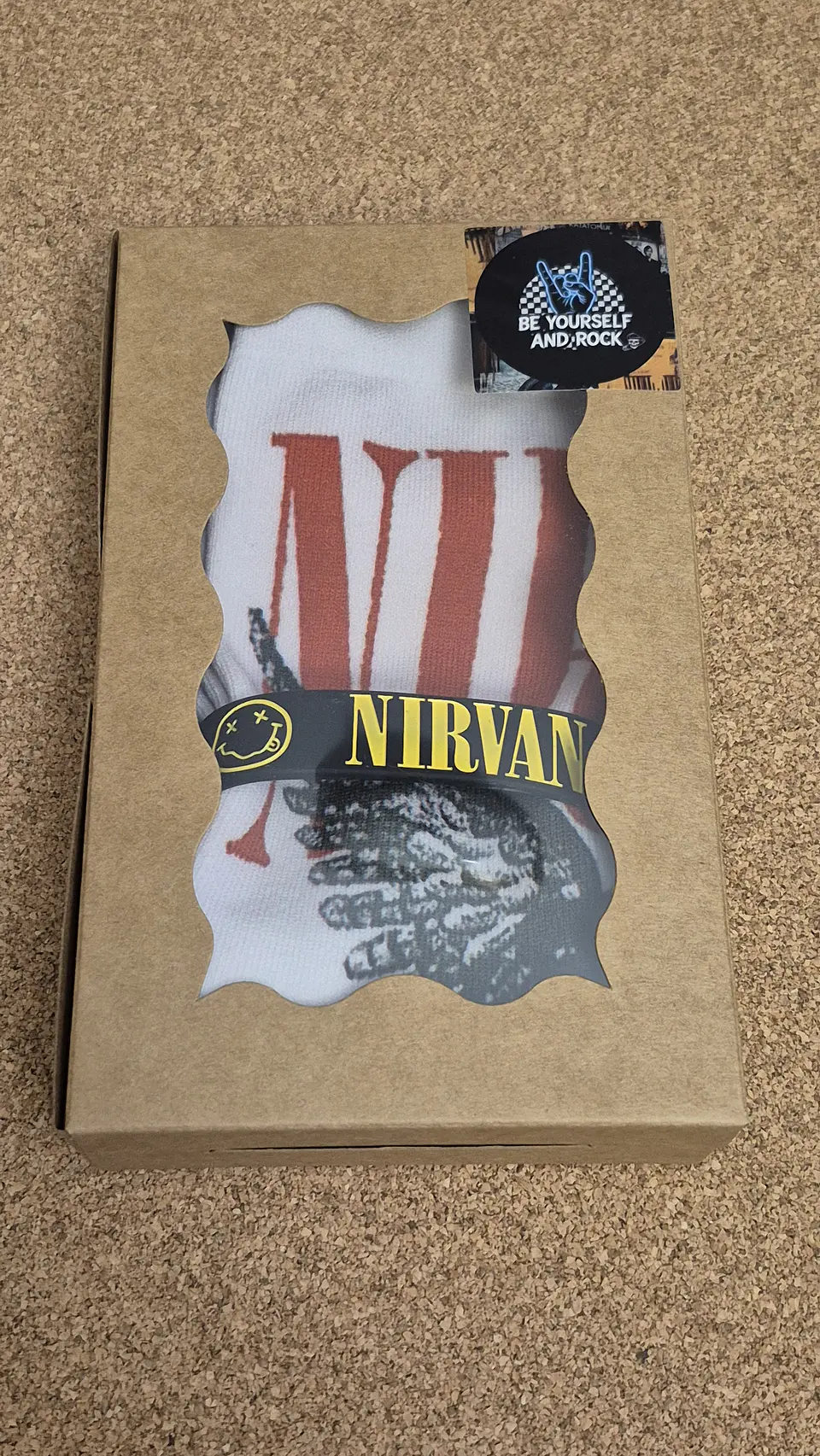 Nirvana Socks & Wristband Set - Special Price 1