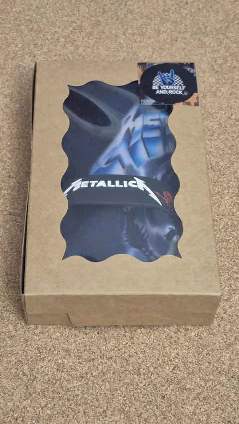 Metallica Socks & Wristband Set - Special Price