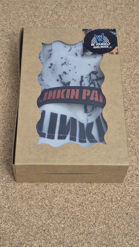 Linkin Park Socks & Wristband Set - Special Price
