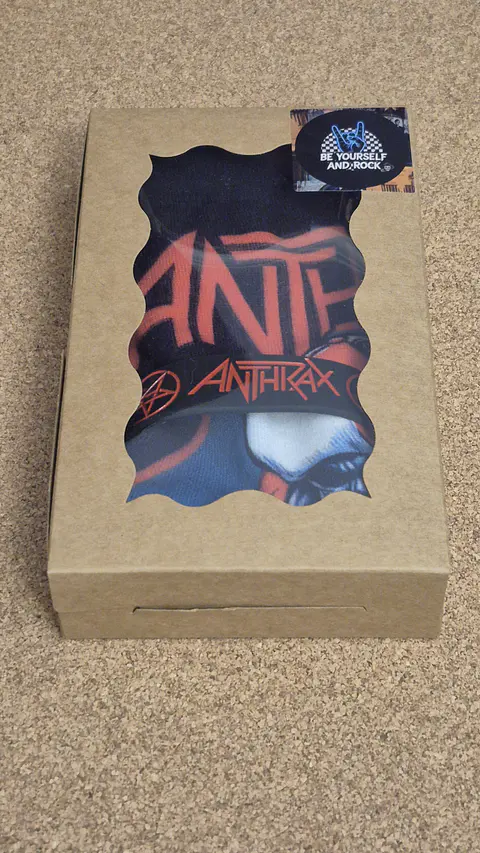 Anthrax Socks & Wristband Set - Special Price