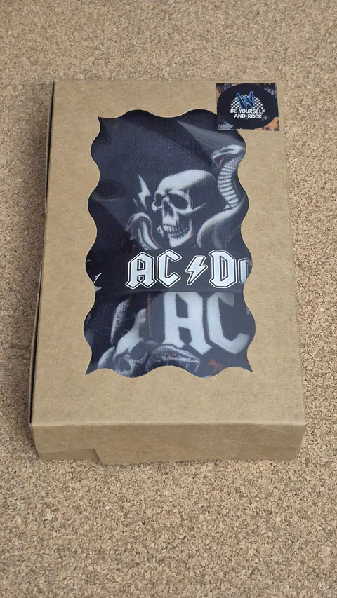 AC/DC Socks & Wristband Set - Special Price   