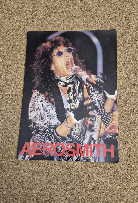 Vintage Postcard - Aerosmith