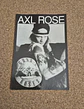 Vintage Postcard - Axl Rose (Guns N' Roses) - Thumbnail 1