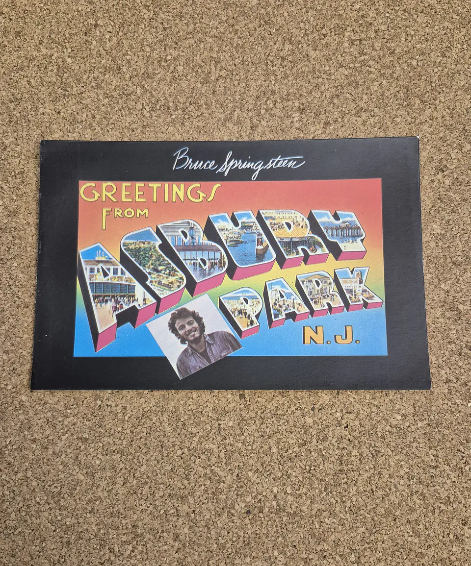 Vintage Postcard - Bruce Springsteen Asbury Park 1