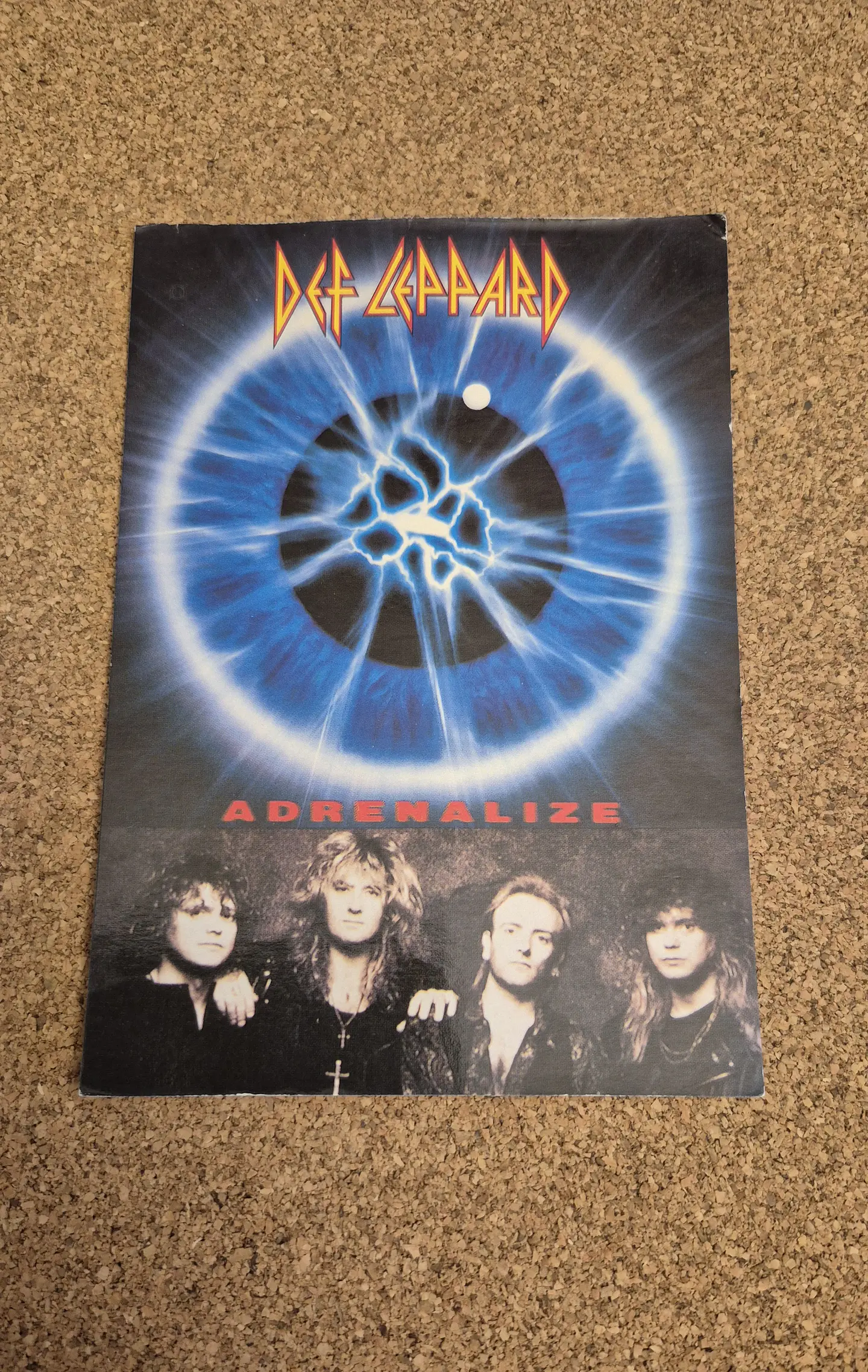 Vintage Postcard - Def Leppard Adrenalize 1