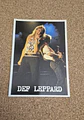 Vintage Postcard - Def Leppard Live Concert - Thumbnail 1