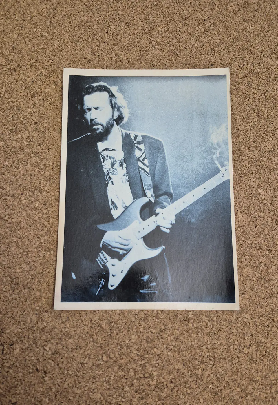 Vintage Postcard - Eric Clapton Smokin' Blues 1