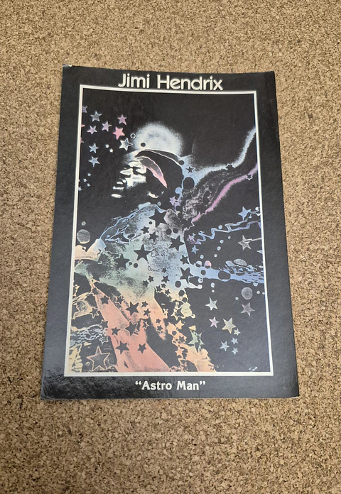 Vintage Postcard - Jimi Hendrix Astro Man
