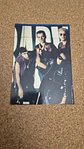 Vintage Postcard - U2 Band Members Portrait 1980s Rock Collectible - Thumbnail 1
