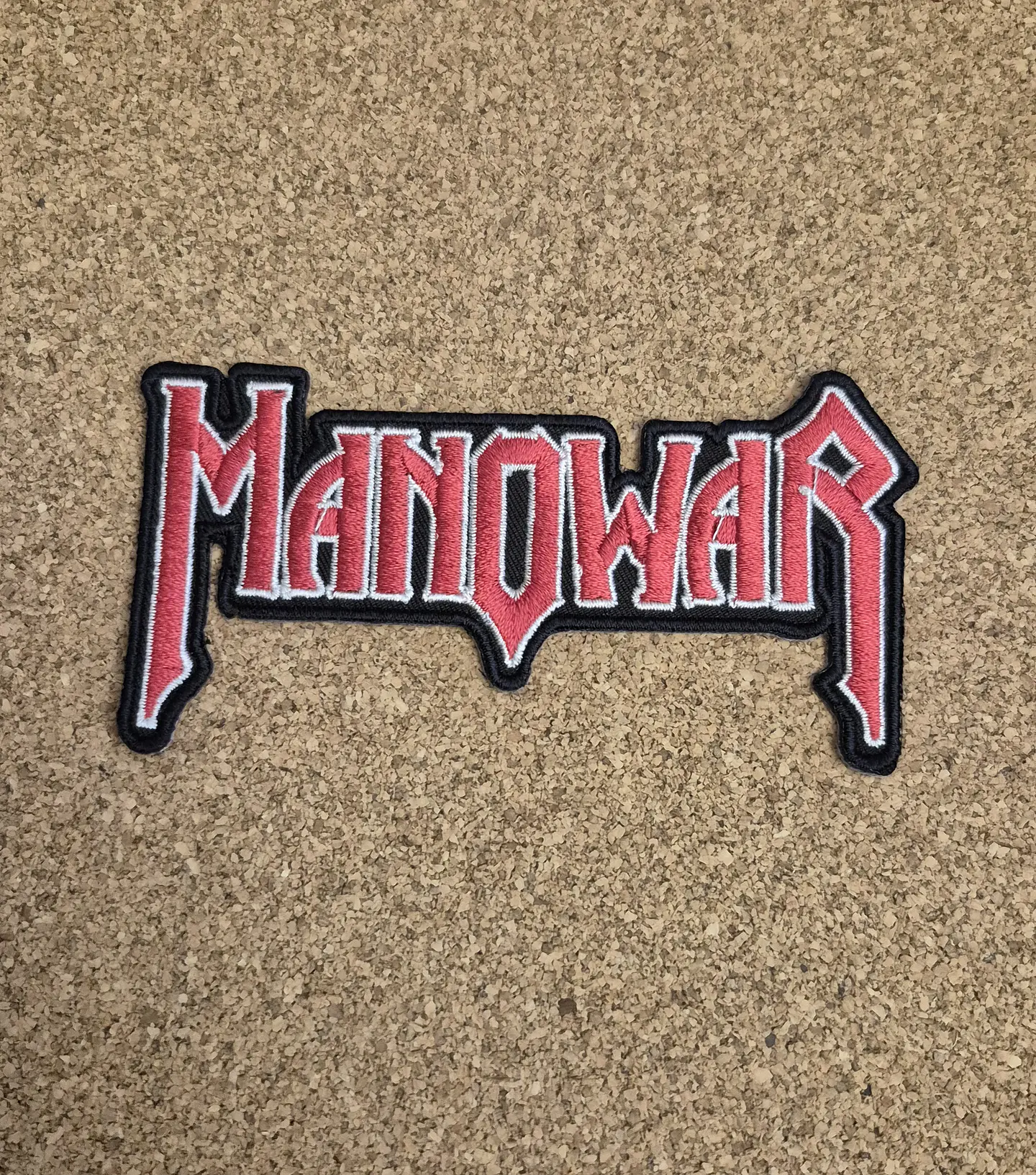 Manowar Patch - Embroidered (Iron-on) 1