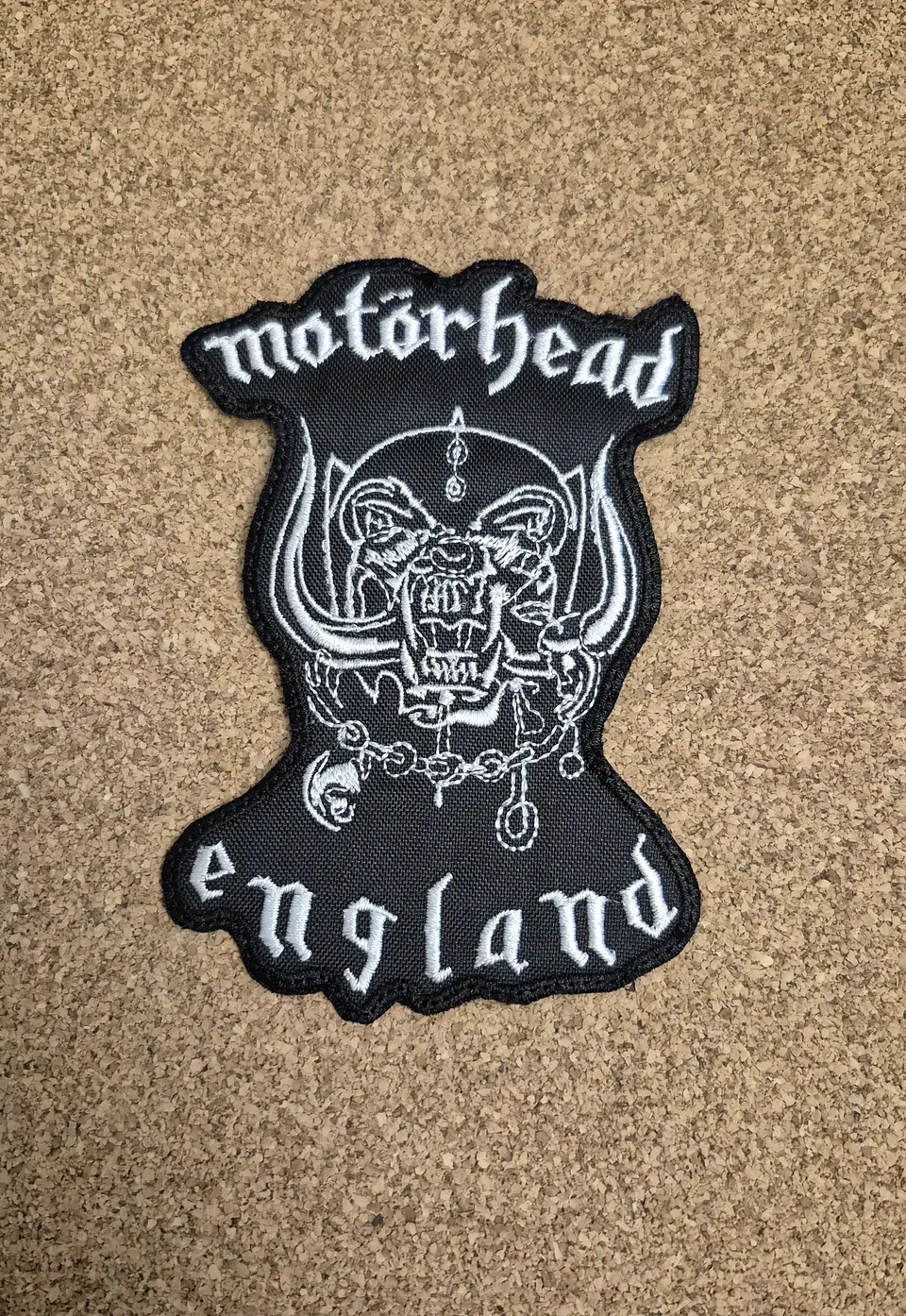 Motörhead England Patch - Embroidered (Iron-on) 1