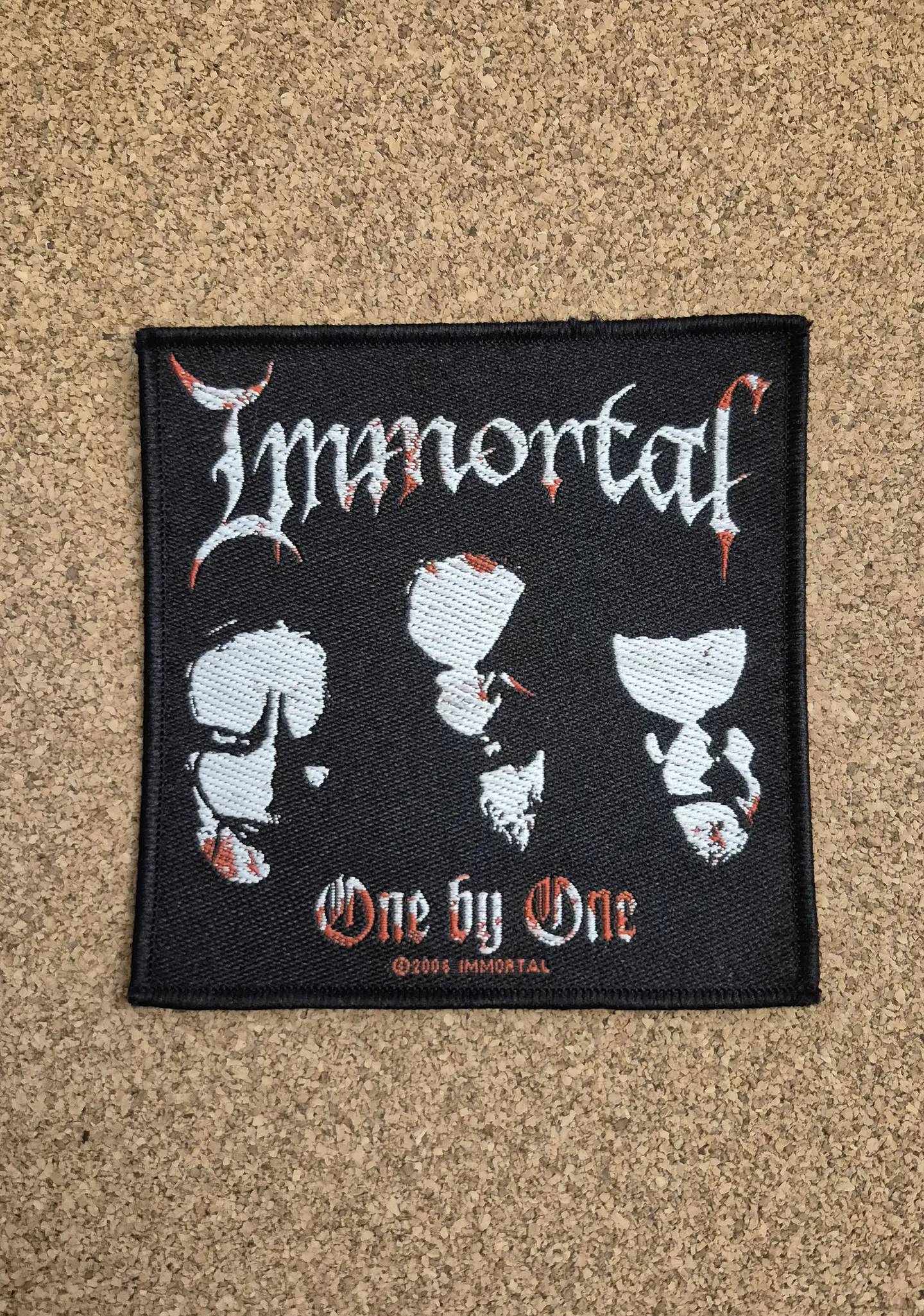 Immortal One by One Patch - Woven (Sew-on) 1