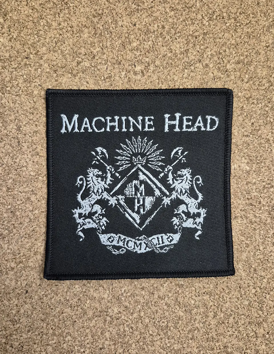 Machine Head Patch - Woven (Sew-on) 1