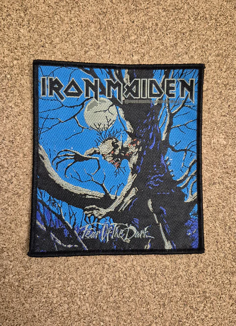 Iron Maiden Fear of the Dark Patch - Woven (Sew-on) 