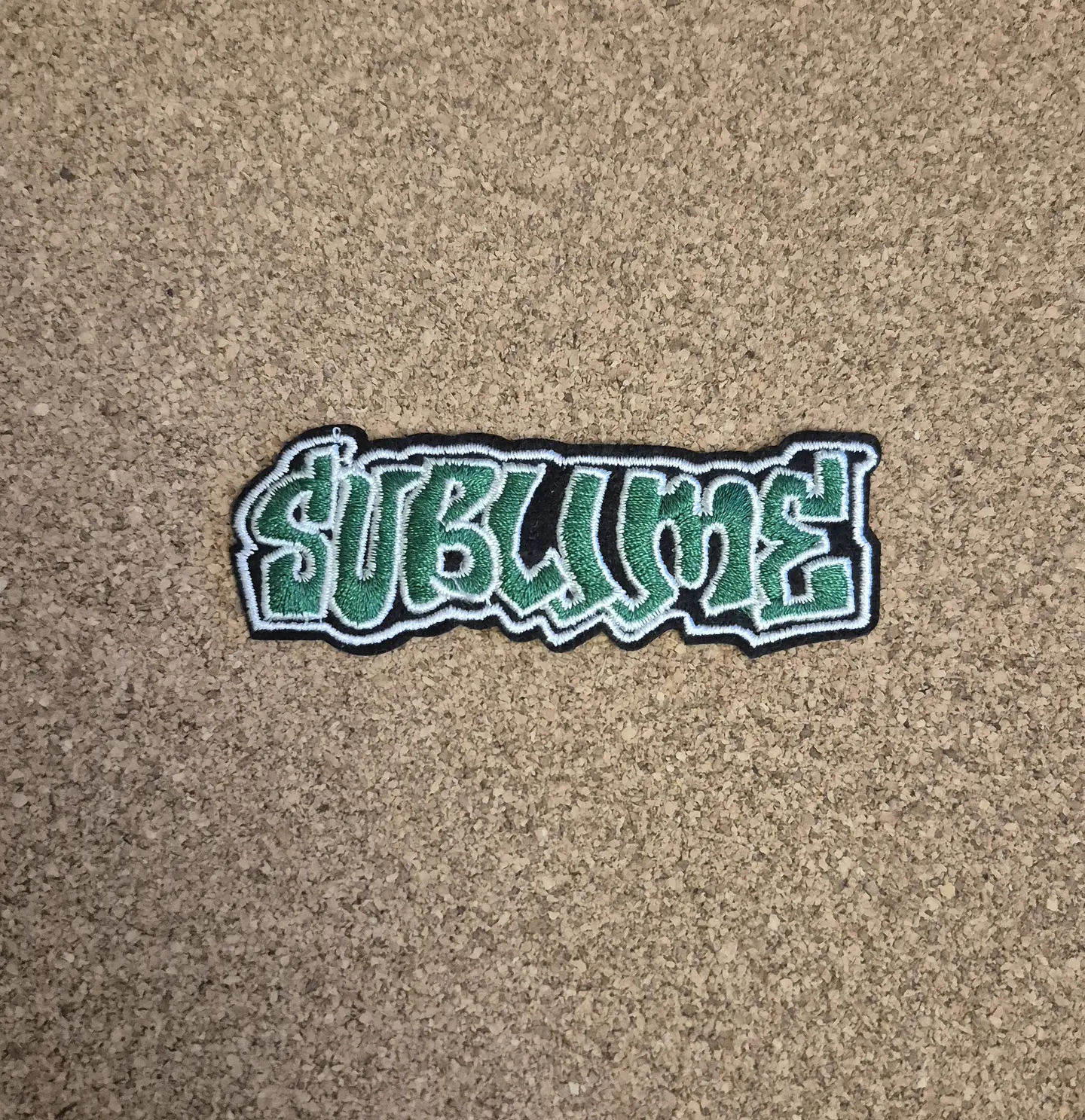 Sublime Patch - Embroidered (Iron-on) 1