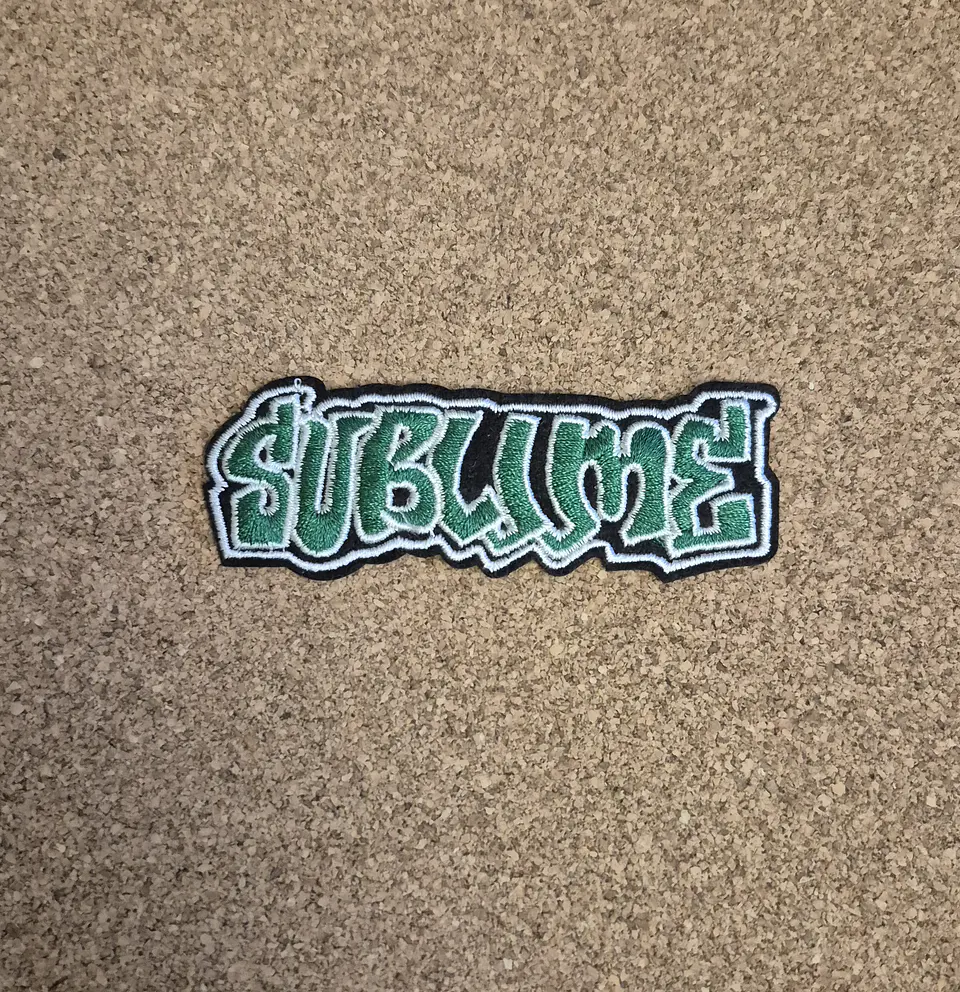 Sublime Patch - Embroidered (Iron-on) 1