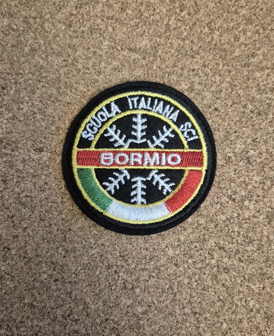 Scuola Italiana Sci Bormio Patch - Embroidered (Iron-on) 1