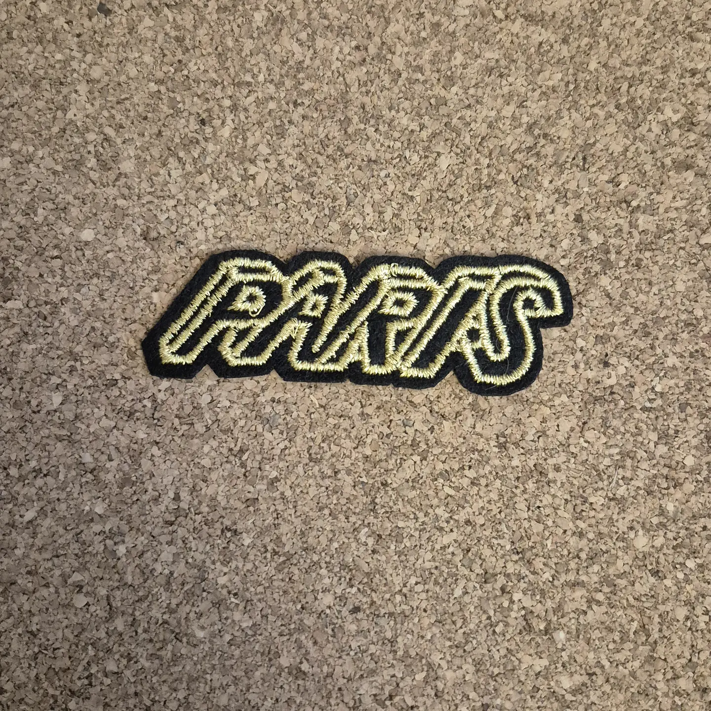 Paris Patch - Embroidered (Iron-on) 1