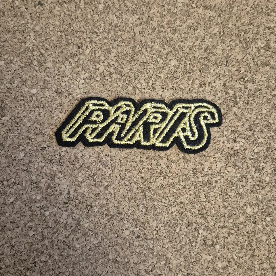 Paris Patch - Embroidered (Iron-on) 1
