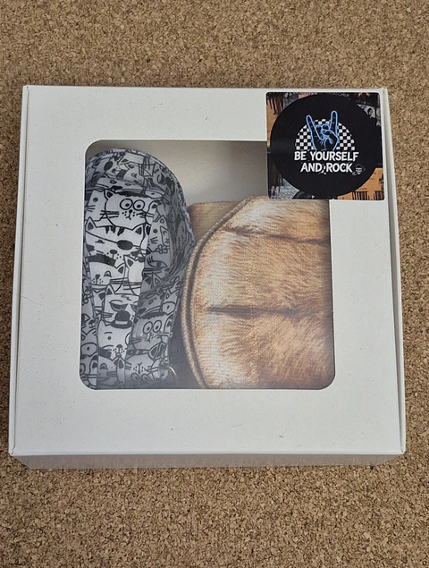 Special Animal Pack: Cat Paw Socks & Lanyard Set - Limited Edition