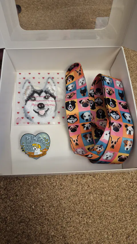 Special Animal Pack: Dog Lanyard, Pin & Patch Set - Special Price