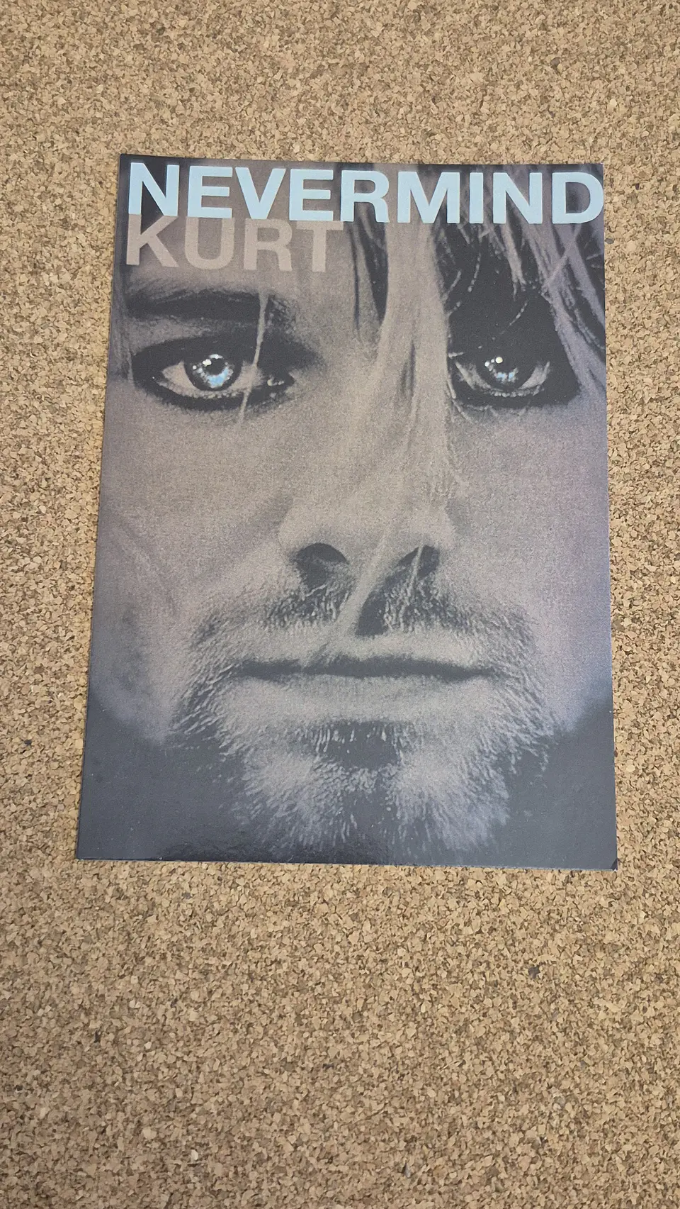 Vintage Postcard - Nirvana (Kurt Cobain Nevermind) 1