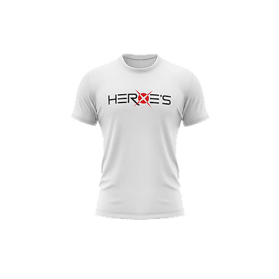 T-Shirt Heroe's Basic Branca
