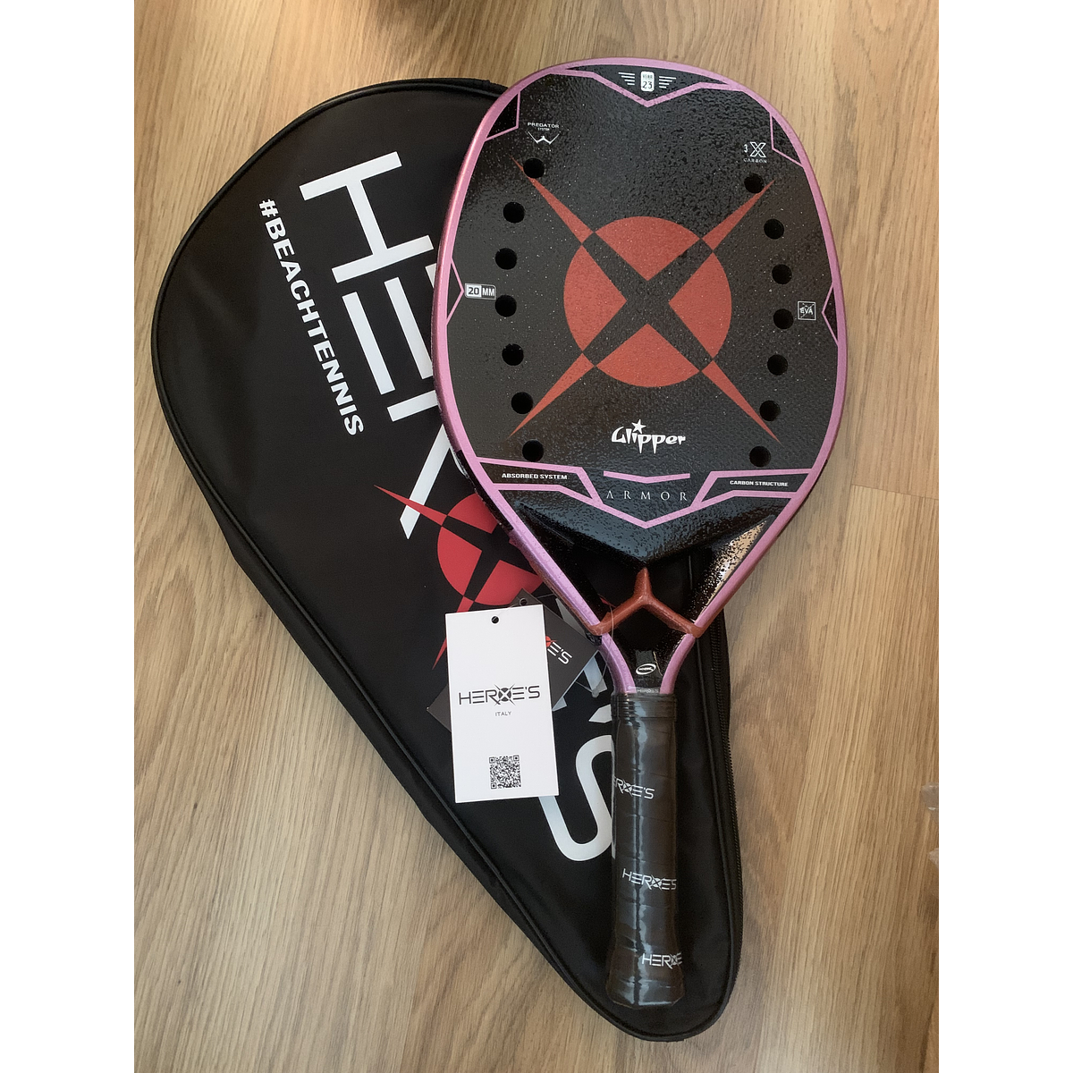 Beach Tennis Racket Heroe's Armor w/ treatment