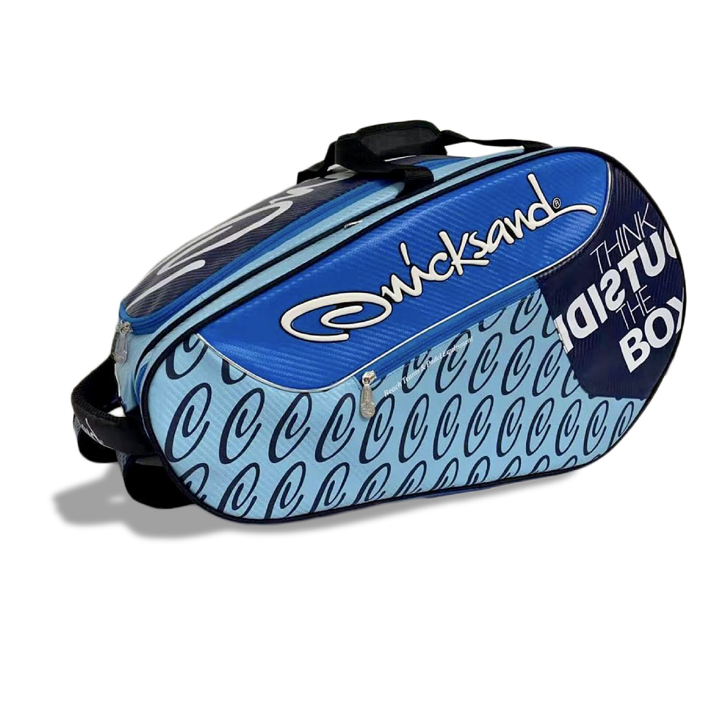 Beach Tennis Racket Bag Quicksand Compact Blue