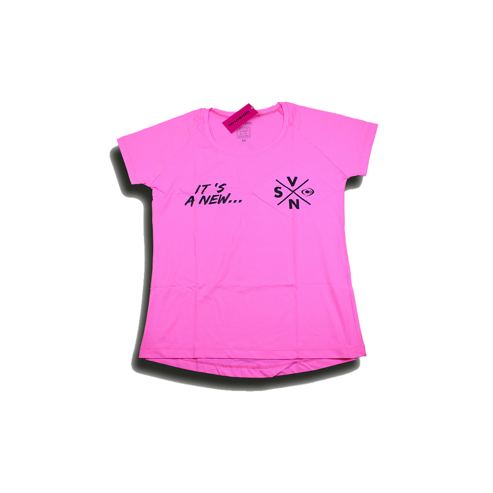 Women's Vision Tech Pink T-shirt