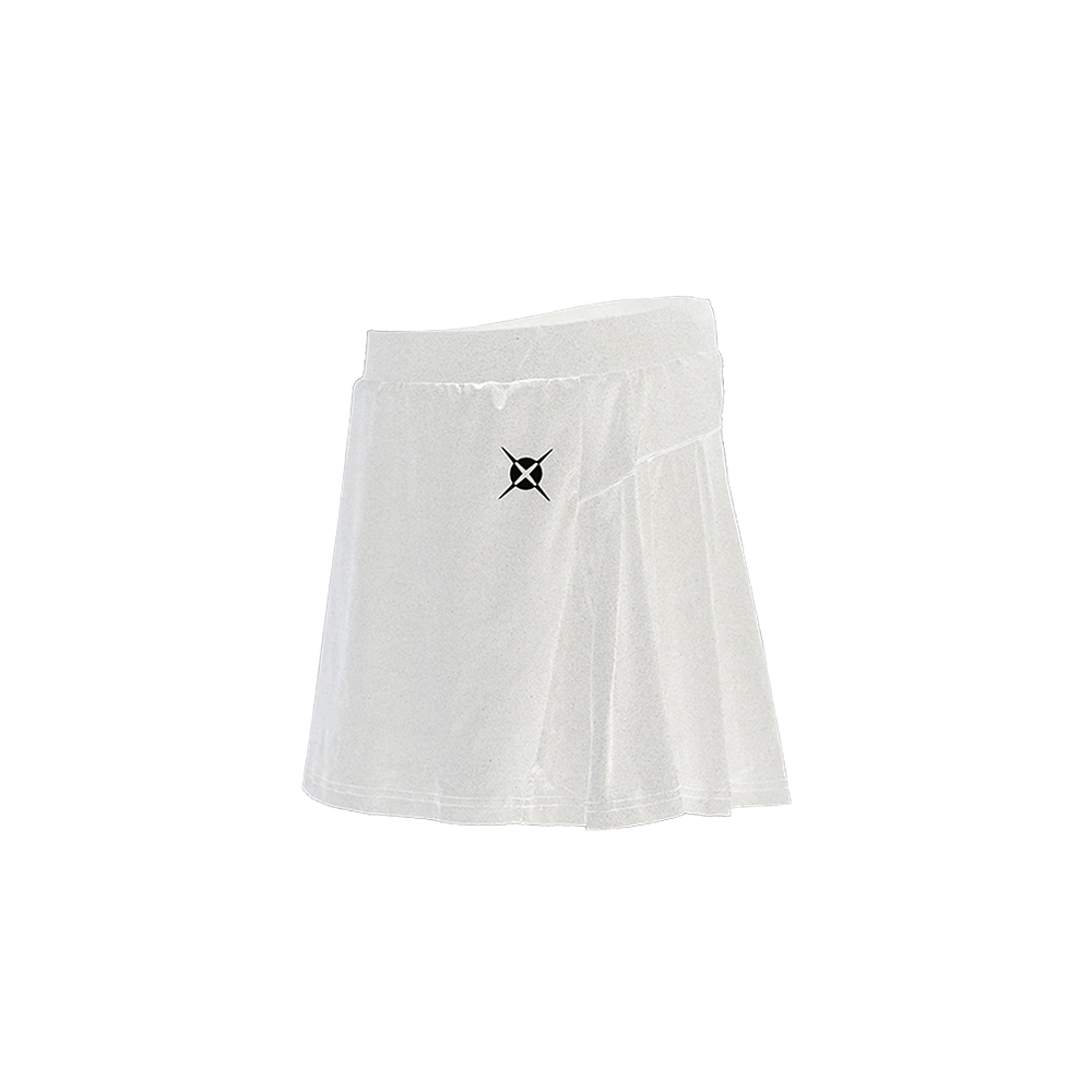 Heroe's White beach tennis skirt short 01