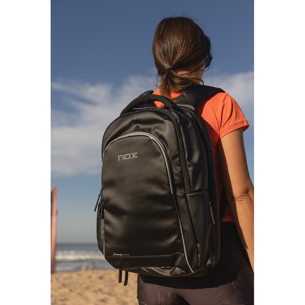NOX Pro Series Beach Tennis Backpack Black