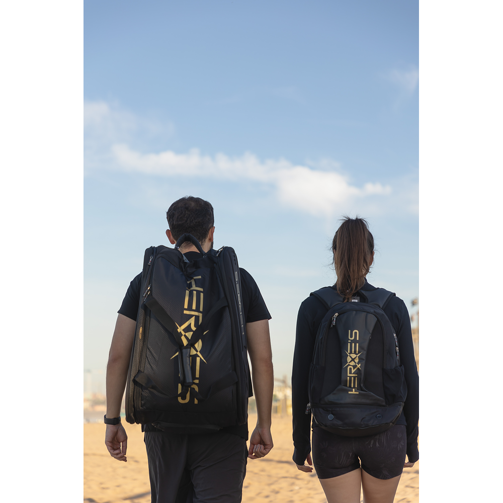 Beach Tennis Backpack - Heroe's Gravity Tech Pro Black